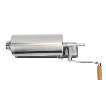 Наполнитель для колбас из нержавеющей стали, 3 л, ручная машина для производства колбас, горизонтальный фильтр