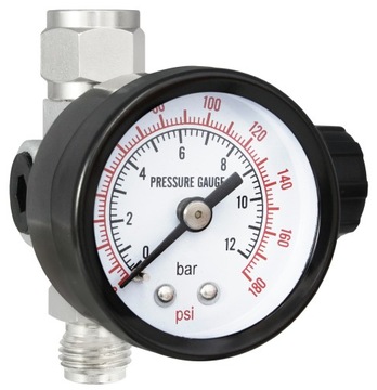 Воздушный редуктор для малярного пистолета 1/4 дюйма.