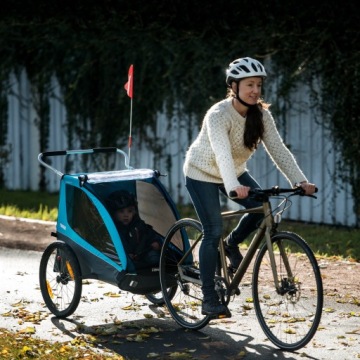 THULE COASTER XT 2-person BICYCLEY TROLLEY TRAILER