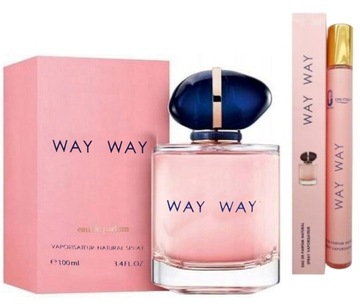 PERFUMY DAMSKIE MY WAY - WAY 100ml + PERFUMETKA 35ml