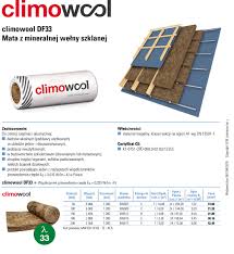CLIMOWOOL шерсть DF33 18см/3м2