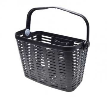 KOSZ ROWEROWY PLASTIKOWY Z UCHWYTEM NA KIEROWNICĘ