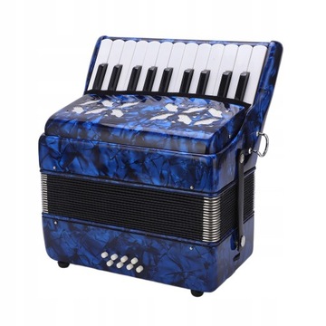 Аккордеон, 22 клавиши, 8 басов, целлулоид.