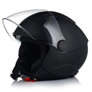 МОТОЦИКЛОВЫЙ ШЛЕМ ОТКРЫТЫЙ | ВИТО САРЕНТА | ЧОППЕР ECE 22/06 СКУТЕР + БЛЕНДА