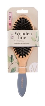 INTER VION Щетка деревянная с натуральной щетиной.