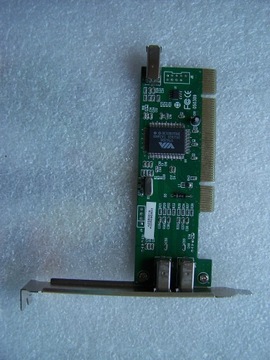 stara karta IEEE 1394 model MiNt-1394/6306 PCI