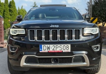 Jeep Grand Cherokee IV Terenowy Facelifting 3.0 CRD 250KM 2016 Jeep Grand Cherokee Salon PL FV23 Pneumatyka ACC Martwe Pole Panorama Skor, zdjęcie 1