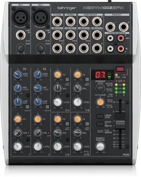 BEHRINGER XENYX 1002SFX MIKSER ANALOGOWY AUDIO