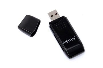 Устройство чтения карт памяти DIGITUS MICROSD USB 2.0 для подключения камеры к компьютеру