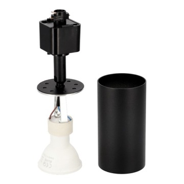 РЕФЛЕКТОРНАЯ ЛАМПА ДЛЯ 1-ФАЗНОЙ ПУТИ GU10, ЧЕРНАЯ