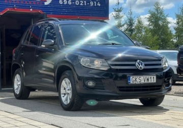 Volkswagen Tiguan I SUV Facelifting 1.4 TSI BlueMotion 122KM 2012 Volkswagen Tiguan 1.4TSI 122KM Klimatronik Navi Multfunkcja AF 16cali ZARE, zdjęcie 18