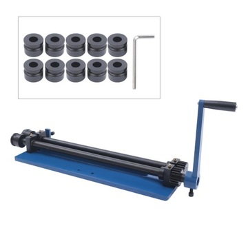 RĘCZNA ŻŁOBIARKA ROWKARKA DO BLACHY 460MM ZESTAW