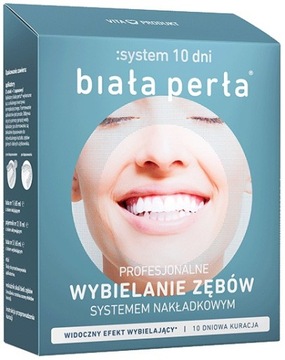 BIAŁA PERŁA SYSTEM WYBIELAJĄCY DO ZĘBÓW 10 DNI