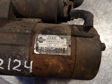 NISSAN ALMERA N15 STARTÉR M000T80281A 233001M211