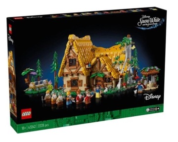 LEGO 43242 DISNEY - CHATKA KRÓLEWNY ŚNIEŻKI I SIEDMIU KRASNOLUDKÓW