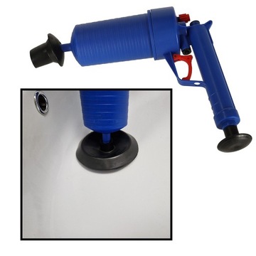 Пистолет для разблокировки туалетной трубы