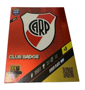 Fifa 365 2024 Adrenalyn River Plate RIV 4 Club Badge