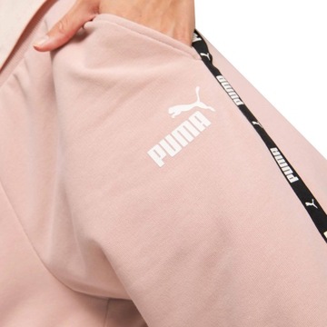 Spodnie damskie Puma Power Tape FL różowe L