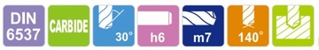 Твердосплавное сверло VHM fi 4,7 5XD с покрытием TiAlN YG-1 DH424047 ЭФФЕКТИВНОСТЬ