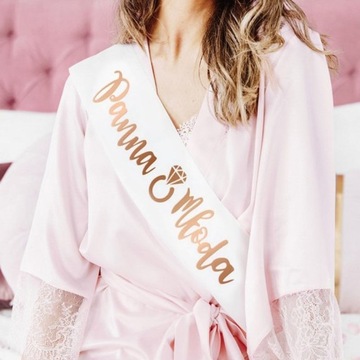 РУШКА ДЛЯ МАЛЬЧИЧНИКА НЕВЕСТЫ, белый, РОЗОВОЕ ЗОЛОТО, РОЗОВОЕ ЗОЛОТО, 160 см