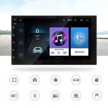 АВТОМОБИЛЬНЫЙ РАДИО 2 DIN WIFI GPS ANDROID BLUETOOTH