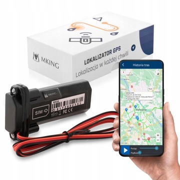 Lokalizator GPS BEZ ABONAMENTU APLIKACJA ŚLEDZENIE POJAZDU ŁODZI MK02