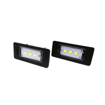 BMW E90, E91, E92, E93, lampka rejestracji LED 2sz