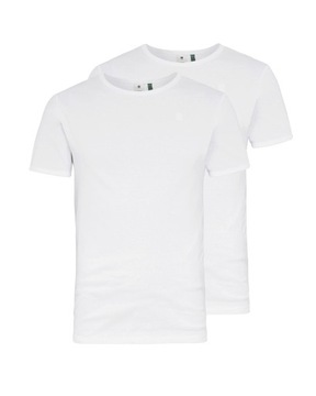 G-STAR Raw Męski t-shirt Base R T S/S, 2-pak