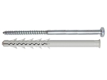 DYBEL KOŁEK RAMOWY DŁUGI 12x260 SK KLUCZ 10s NYLON