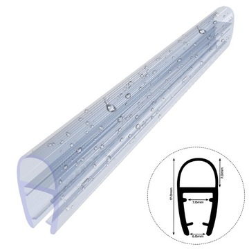 Uszczelka do kabiny prysznicowej DK03 6mm-7mm 30cm