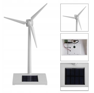 МОДЕЛЬ СОЛНЕЧНОЙ ВЕТРЯНОЙ МЕЛЬНИЦЫ ИГРУШЕЧНАЯ МЕЛЬНИЦА СОЛНЕЧНОЙ ЭНЕРГИИ