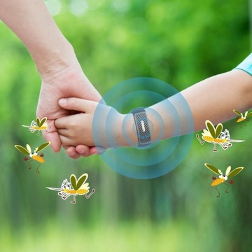 УЛЬТРАЗВУКОВОЙ МОСКИТНЫЙ БРАСЛЕТ, ОТПУСКАЮЩИЙ КОМАРОВ