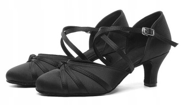 BUTY TANECZNE DO STANDARDU CZARNE BLACK 5cm