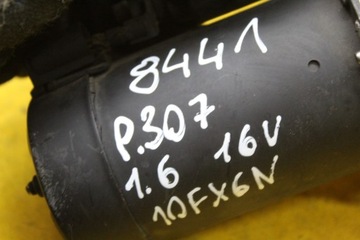 СТАРТЕР 9 ЗУБ 10FX6N PEUGEOT 307 1.6 16V
