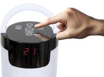 КОЛОННЫЙ ВЕНТИЛЯТОР ЛУНД 95,5 СМ, 50 ВТ НАПОЛЬНЫЙ ВЕНТИЛЯТОР С LED + ПУЛЬТ ДИСТАНЦИОННОГО УПРАВЛЕНИЯ