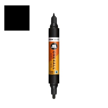 Marker Molotow One4All Acrylic Twin Signal Black 1