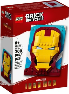 LEGO Brick Sketches 40535 - Iron Man