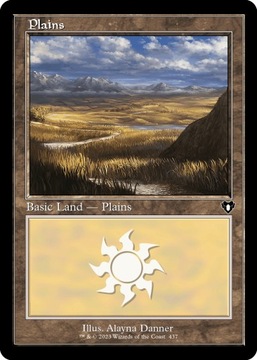 MTG 2x Plains *Retro-Frame*