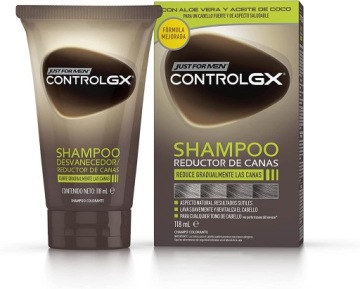 JUST FOR MEN CONTROLGX - szampon redukujący siwe włosy 118 ml