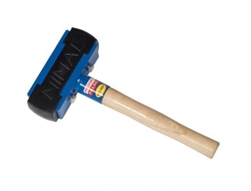 MŁOTEK GUMOWY brukarski DUŻY MBM04 3,2 KG POLSKI