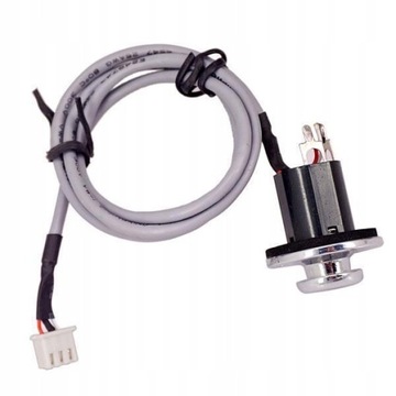 Wyjście gitarowe Jack Kabel z wtyczką 3-pinowe