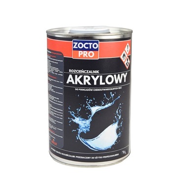 ROZCIEŃCZALNIK AKRYLOWY 1l ZOCTO PRO