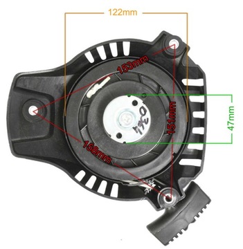 STARTER ROZRUSZNIK SZARPAK 139cc1P56F KOSIARKI NAC