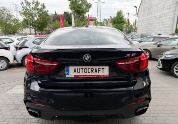 BMW X6 F16 Crossover xDrive50i 450KM 2017 BMW X6 Salon Polska Czujniki Kamera Automat 4.4 Benzyna 450KM, zdjęcie 30