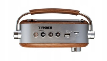 СЕТЕВОЕ И АККУМУЛЯТОРНОЕ РАДИО AM, FM, SW TIROSS - TS461