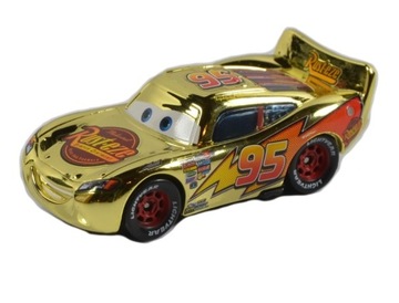 MATTEL CARS AUTA ZYGZAK McQUEEN RUSTEZE ZŁOTY 1:55 z PL