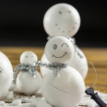 NÓŻ TERMICZNY ELEKTRYCZNY DO CIĘCIA STYROPIANU LUX 3w1 KOŃCÓWKI