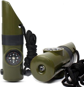 Многофункциональный свисток выживания «Семь в одном» для улицы