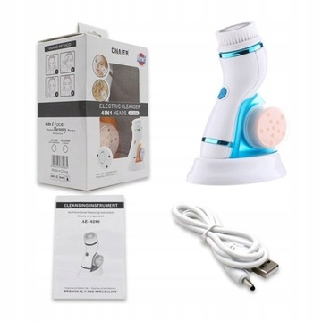 Электрическая чистка лица Вращающаяся чистка лица
