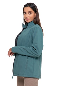 Женская весенняя куртка на молнии без капюшона SoftShell на молнии MORAJ L
